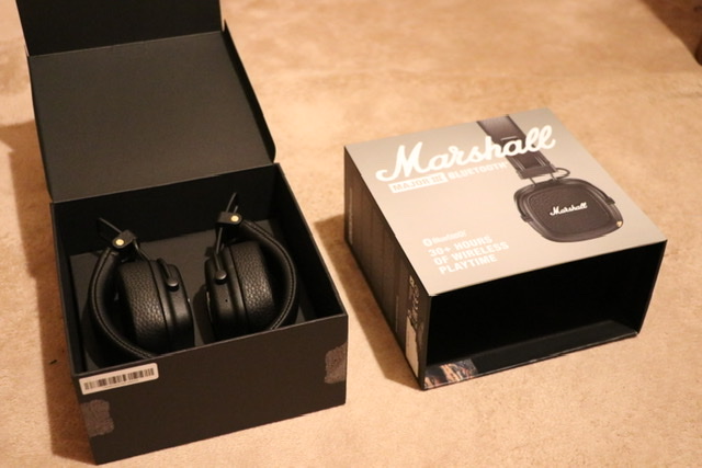 ヘッドフォン「Marshall」 major3 Bluetoothレビュー | ノッポのブログ