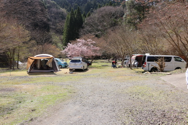 亀山湖　キャンプ場