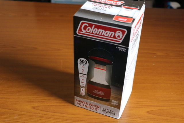 「COLEMAN」ランタン バッテリーガード LED 600